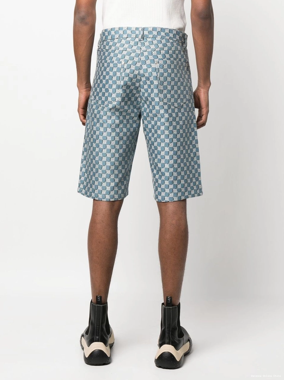 Cheap Versace Women logo-print shorts denim 0804